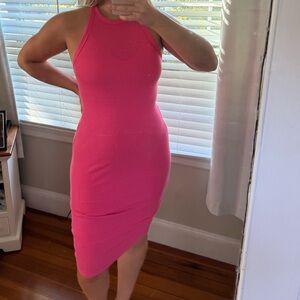 Zara Pink Midi Dress